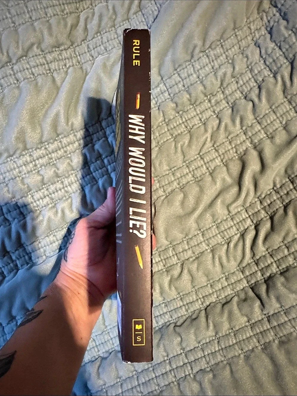 Scholastic Why Would I Lie? Paperback Mystery Book Adi Rule